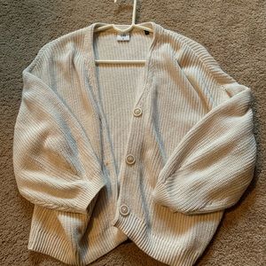 Cabi Cream colored cardigan